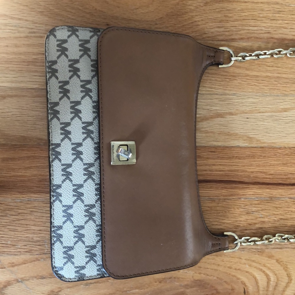 Michael Kors heritage logo cross body / shoulder bag - Picture 2 of 3